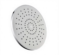 Kit de douche à main moderne pressurisée avec finition chromée murale et installation facile pour salle de bain