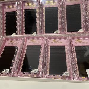 Extensions de <span class=keywords><strong>cils</strong></span> en cachemire de haute qualité, plateau de <span class=keywords><strong>cils</strong></span> en gros, <span class=keywords><strong>volume</strong></span> méga, noir mat doux, 0,03 0,05 0,07 - Product Image 2