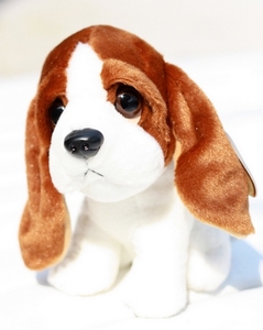 Giocattoli per cani, peluche a forma di cane dalle grandi orecchie, per migliori amici - Product Image 1