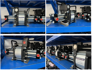ปั๊มลมสแตนเลสแบบพกพา 10 แรงม้า  บูสเตอร์แก๊สขับเคลื่อนด้วยลมแรงดันสูง  OEM ปรับแต่งได้ - Product Image 5