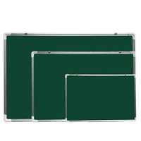 Tableau magnétique vert personnalisé en métal pour montage mural, tableau effaçable à sec pour l'enseignement scolaire