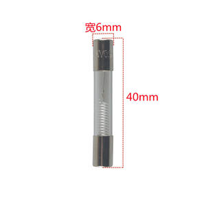 Fusible de Alta Tensión 5KV 0.9A 40mm x 6mm de Vidrio, Protección Contra Sobretensión, Repuestos para Horno de Microondas - Product Image 1