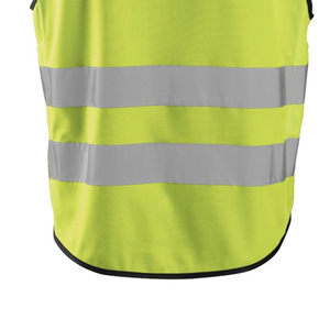 Chaleco reflectante de seguridad de alta visibilidad con diseño personalizado OEM, chaleco de seguridad de malla reflectante de alta visibilidad a precio de mayoreo. - Product Image 6
