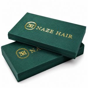 Tarjeta de Visita de Lujo con Logotipo en Dorado, Tarjeta Postal Publicitaria, Tarjeta de Agradecimiento para Pequeñas Empresas - Product Image 1