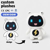 Peluche Mascotte Personnalisée en Gros – Créez Votre Propre Design – Peluche Ultra Douce en Coton PP Brodé – Anti-Stress – Anniversaire Enfants