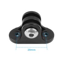 Fahrradcomputer Actionkamera Aluminiumlegierung Halterung Adapter für Gopro