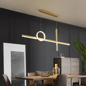 De acero de calidad nuevo diseño nórdico de techo lámpara de estilo colgante luces para el hogar decorativo ajustable en altura