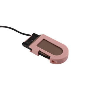 Plancha de Vapor Portátil Eléctrica Mini, Plancha de Mano 110V 220V, Vaporizador de Ropa Rosa - Product Image 2