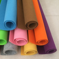Tissu non tissé aiguilleté coloré pour nid de chat, matière première pour décoration de maternelle, feutre anti-peluchage