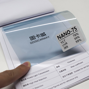 Film solaire pour vitres de <span class=keywords><strong>voiture</strong></span> <span class=keywords><strong>Nano</strong></span>-75, <span class=keywords><strong>nano</strong></span>-<span class=keywords><strong>céramique</strong></span>, ultra-clair, isolation, <span class=keywords><strong>prix</strong></span> avantageux - Product Image 1