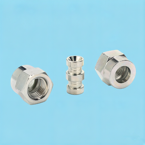 Adaptateur hydraulique femelle JIC à sertissage droit 3J - Product Image 2