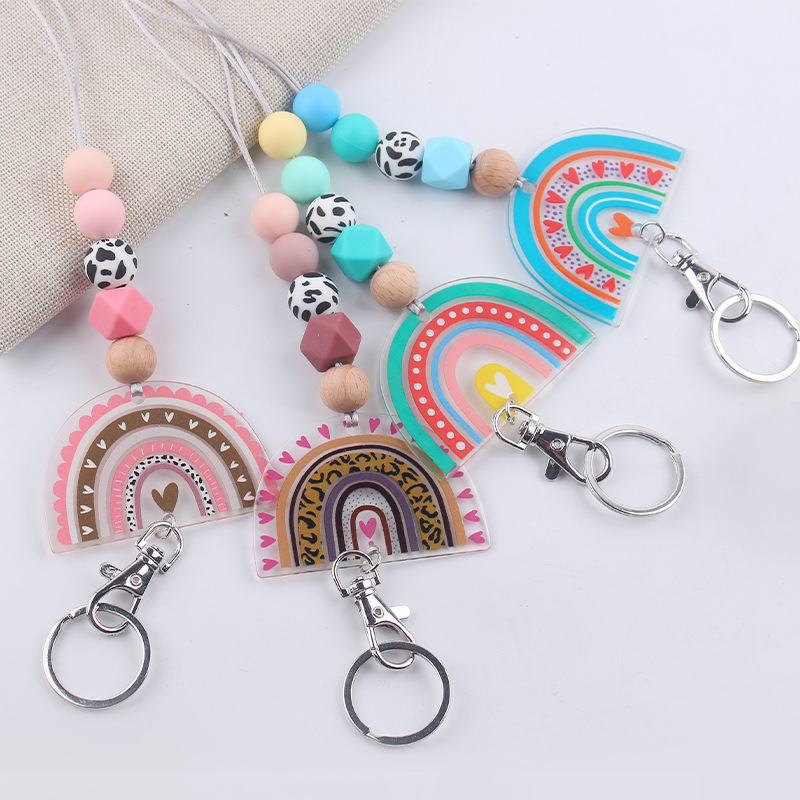 Silicone Lanyards for Promotional Gifts Waterproof & Durable Soft Comfortable Fashion Style Accessories for Staff ID Cards Image 5