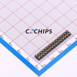 SDL-115-G-19 Pin Socket Through hole Component (THT),P=2.54mm Connector 2.54mm 2.54mm Through Hole Double Row - Product Image 2