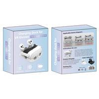 Accessoires de jeu Ocus Qst2 Controller Vertical Stand VR Storage Charging Dock for MetaQst 3 Qst 3s
