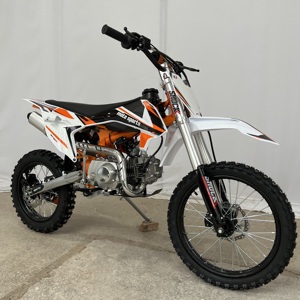 <span class=keywords><strong>Moto</strong></span> tout-terrain JINBANG DIRT BIKE 125cc, Pit Bike, certification CE, moteur 4 temps refroidi par air, démarrage électrique, vitesse maximale - Product Image 3