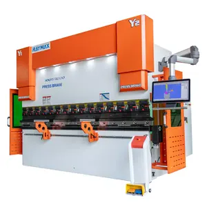 RayMax WF67Y 125 tonnes 2500MM CNC Machine à cintrer hydraulique automatique 8 + 1 axes Presse plieuse
