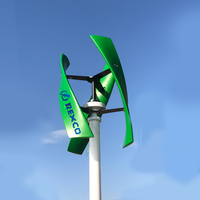 Éolienne verticale moulin à vent 1kw 2kw 3kw alternateur éoliennes pour la maison