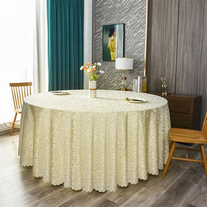 Custom European Pattern Hotel Waterproof <strong>Wipeable</strong> <strong>Tablecloth</strong> Restaurant Household Large <strong>Round</strong> <strong>Tablecloth</strong> - Product Image 3