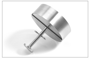 <span class=keywords><strong>Presse</strong></span> à viande pour <span class=keywords><strong>hamburger</strong></span> en acier inoxydable <span class=keywords><strong>Presse</strong></span> à gâteau ronde Moule à viande pour boulettes de viande - Product Image 3