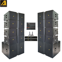 KR212 Ensemble de haut-parleurs actifs passifs Daul Amplificateur Line Array 12 pouces Son audio professionnel Chine Actpro Audio KS28 Subwoofer