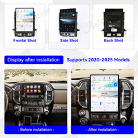 Autoradio Android 15,6 pouces pour Nissan Titan 2020 2021 2022 2023 2024 Carplay Navigation GPS Lecteur multimédia Autoradio