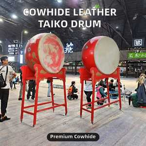 <span class=keywords><strong>Taiko</strong></span> <span class=keywords><strong>Drum</strong></span> 190 Hoogwaardig Koolstofstaal Bevestiging Roestvrij Zink Rundleer Berkenhout Kamerhouten Behuizing Hoge Kwaliteit - Product Image 2