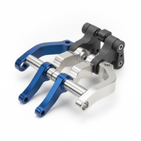 Pièces de cadre d'exosquelette en aluminium de qualité aérospatiale usinées par CNC de haute précision pour robots médicaux et industriels portables