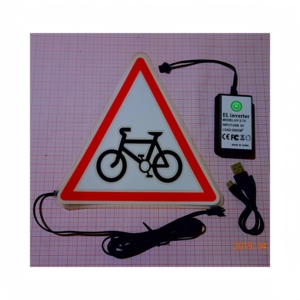 Chaleco de Seguridad <span class=keywords><strong>EL</strong></span> con Inversor de Batería, con un Alcance de Advertencia de hasta 200 Metros. Es <span class=keywords><strong>el</strong></span> protector de los trabajadores de la noche. - Product Image 5