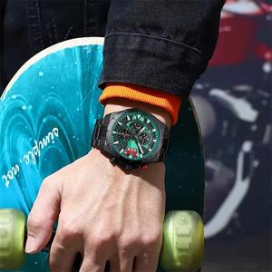 For CURREN 8401 Men's Business Sports <b>Watch</b> Luxury Stainless Steel Strap Quartz <b>Watch</b> 3ATM Waterproof Ronda Alloy Drioshipping - Product Image 2