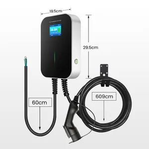 Factory Wholesale Price Fast Wallbox 32A 7kW Electric Station EV Car Charger With GBT EV Charging Plug