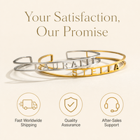 Bracelet manchette personnalisé avec nom, lettre découpée sur mesure, en or ou argent, ajustable, cadeau pour elle, petite amie, maman, anniversaire