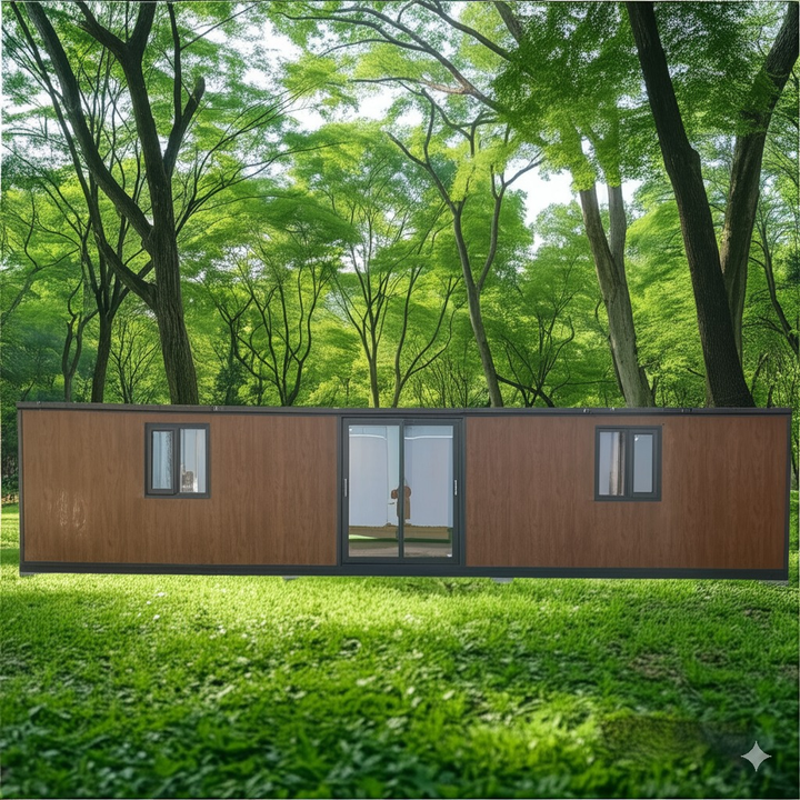 Luxury 40ft Expandable Prefab Container House Flat Pack Villa with ...
