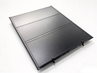 Ventes directes usine : Couvre-benne rigide tri-pliant à profil bas pour pick-up Ram Tacoma Dmax L200 Frontiner Silverado F150