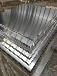 Panneaux de porte d'armoire résistants aux rayures de taille personnalisée Matériau de construction sandwich en aluminium - Product Image 2