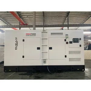 Gerador diesel silencioso personalizado, 200kva 200kw 300 kva 400kw 300kw 400kva 500kva gerador de energia elétrica