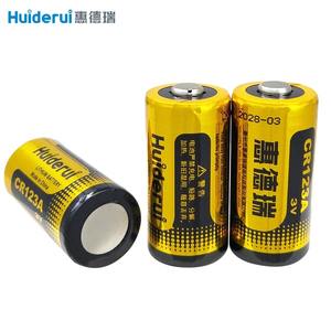 Batterie au lithium-manganèse <span class=keywords><strong>Huiderui</strong></span> <span class=keywords><strong>CR123A</strong></span> 3.0V 1400mAh pour détecteurs de fumée, compteurs d'eau intelligents, systèmes de contrôle d'accès, télécommandes - Product Image 5