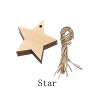 Tranches de bois naturel ovales et circulaires pour décorations de Noël DIY, découpées au laser, de haute qualité, modernes, à suspendre, pour cadeaux