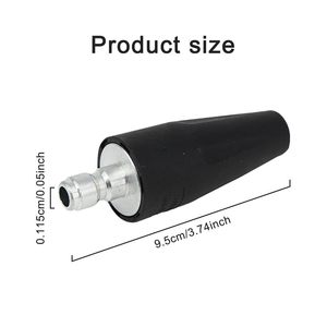 Pistolet à eau haute pression Sl avec buse rotative Lotus réglable 2600-3600 PSI pour le nettoyage des sols - Product Image 2