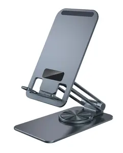 Dudukan ponsel putar dapat diatur, dudukan ponsel Putar 360 untuk iPhone iPad Samsung