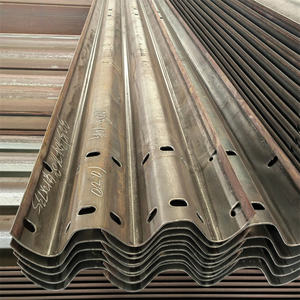 Guardrail in Acciaio a Profilo W Standard ABNT, Barriera di Sicurezza Stradale Altamente Zincata con Pali e Terminali per Autostrade Brasiliane - Product Image 6