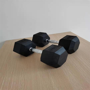 Trung Quốc Nhà sản xuất tập thể dục 20kg25kg dumbbel cao su sắt dumbell bộ cho nhanh điện Đào Tạo - Product Image 6