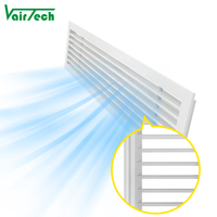 Grille d'aération linéaire pour système de climatisation, diffuseur linéaire pour plafond, murs, sols