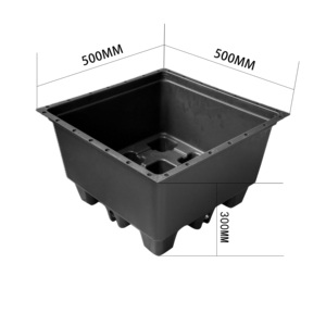 Sistema Modular de Jardineras Verticales de Plástico PP para Techo, con Orificios de Drenaje, Autorriego, Ligeras, para Comercios - Product Image 2