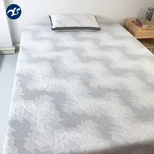 2022 nuovo modello lavorato a maglia singolo tessuto materasso jacquard personalizzato - Product Image 1