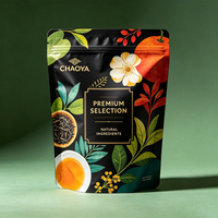Sachet Doypack Personnalisé Imprimé Holographique Refermable avec Fermeture Éclair pour Emballage d'Échantillons de Crème Cosmétique et Masques