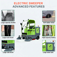 Machine autonome de balayage des sols, électrique, industrielle, à batterie, équipement de nettoyage pour aéroport, CE