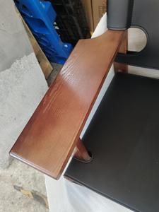 Sillón Reclinable de Diseño Escandinavo con Estructura de Madera Eterna y Tapicería de Cuero Sintético para Apartamento, Hotel, Hogar, Bar, Sala de Estar, Comedor, Dormitorio - Product Image 4