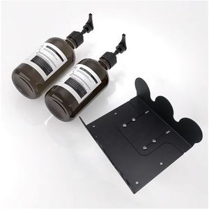 Soporte dispensador de jabón de champú de montaje en pared triple Fabricación de chapa de acero inoxidable - Product Image 1