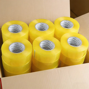 Transparent Sealing Tape 5.5cm X 2.5m No Residual <b>Packaging</b> Tape For Ecommerce <b>Logistics</b> Box Sealing - Product Image 4