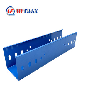 ถาดสายเคเบิลเคลือบพลังงานแบบสเปรย์สายโลหะสำหรับเดินสายไฟถาดจัดการสายเคเบิลกลางแจ้ง - Product Image 6